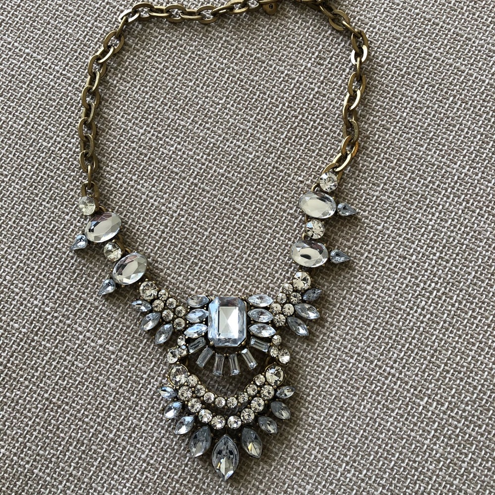 Jcrew necklace. Adjustable to make long/short